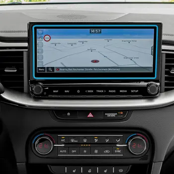 10.25 collas Auto GPS Navigācijas Aizsardzības Filmu par Kia XCeed 2019 2020 2021 2022 LCD ekrāns Rūdīts stikls aizsardzības plēves