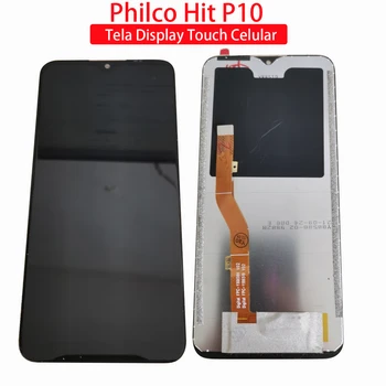 100% Testēti LCD Displejs Philco Hit P10 Lcd Touch Screen Digitizer LCD Displeju Montāžas Panelis Priekšējā Stikla Sesnor Rīki