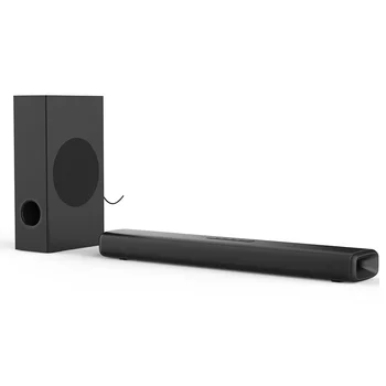 100W Soundbar TV 2.1 Bluetooth Bezvadu 5.0 Skaļruņi, Mājas Kinozāles Sistēma ar Subwoofer 3D Stereo Boombox Tālvadības pults