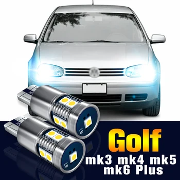 2gab LED Likvidēšana Gaismas Stāvgaismas Lukturi VW Volkswagen Golf mk3 mk4 mk5 Plus mk6 1997-2016 2010 2011 2012 2013 2014 Piederumi