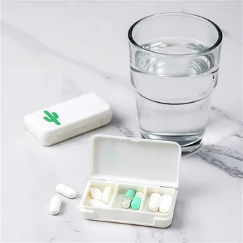 3 Tīkli Ērti Tableti Medicīna Kastes Turētājs Glabāšanas Organizētājam Tablešu Konteinera Dozatoru Gadījumā, Pill Box Šķēlēji par AM PM