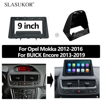 9 COLLU Android Automašīnas karkasa Komplekts Fascijas Panelis Opel Mokka 2012. - 2016. Gadam Par BUICK Encore 2013 2014 - 2019 Lielā Ekrāna, Radio, Audio Rāmis