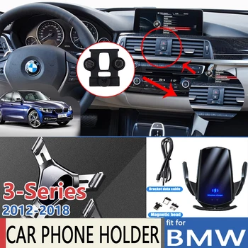 Auto Mobilā Telefona Turētājs priekš BMW 3 Series F30 F31 2012~2018 318i 320i 325i 328i 330i Statīva Turētājs Aksesuāri, Iphone, Huawei