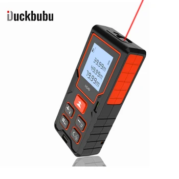 Duckbubu lāzera attāluma mērītāju, elektronisko rulete lāzera digitālās lentes rangefinder trena metro laser range finder mērīšanas lenti