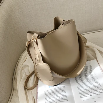 gadījuma plata siksna kausa soma, dizainers sieviešu plecu somas luksusa pu crossbody soma liela jauda, messenger bag vienkārši maku 2022