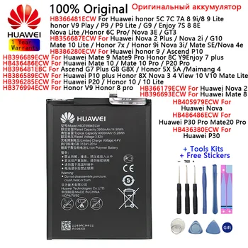 Huawei 100% Oriģināls Akumulators HB366481ECW HB356687ECW HB376994ECW HB436486ECW HB396285ECW HB486486ECW Baterijas Bateria batary