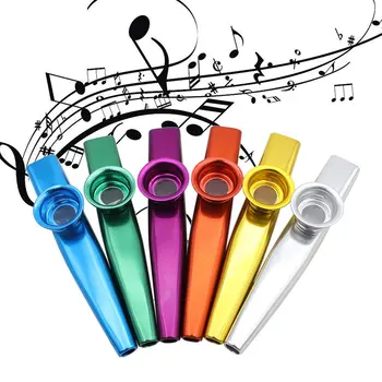 Krāsains Metāla harmonikas kazū Mūzikas Instrumenti Flautas Diafragmas Mutes harmonikas kazū Mūzikas Instrumenti Labs Biedrs Iesācējs Ģitāras