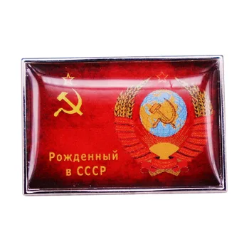 Lepns es esmu dzimis PSRS Pin Broša visiem Padomju nostalgics!