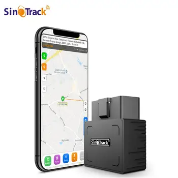 Mini Plug Spēlēt OBD GPS Tracker Auto GSM OBDII Transportlīdzekļu Izsekošanas Ierīce OBD2 16 PIN interfeisu ķīnas gps atrašanās vietas ar Programmatūras un LIETOTNES