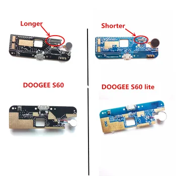 Sākotnējā Maksas Dock Savienotāju USB Ostas Valdes Vibrators Ar Mehānisko Flex Kabelis DOOGEE S60/S60 lite Tālruni
